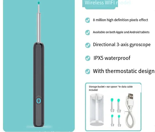 Wireless Smart HD Ear Endoscope